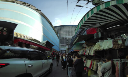 Pratunam Thailand Martket Walk through