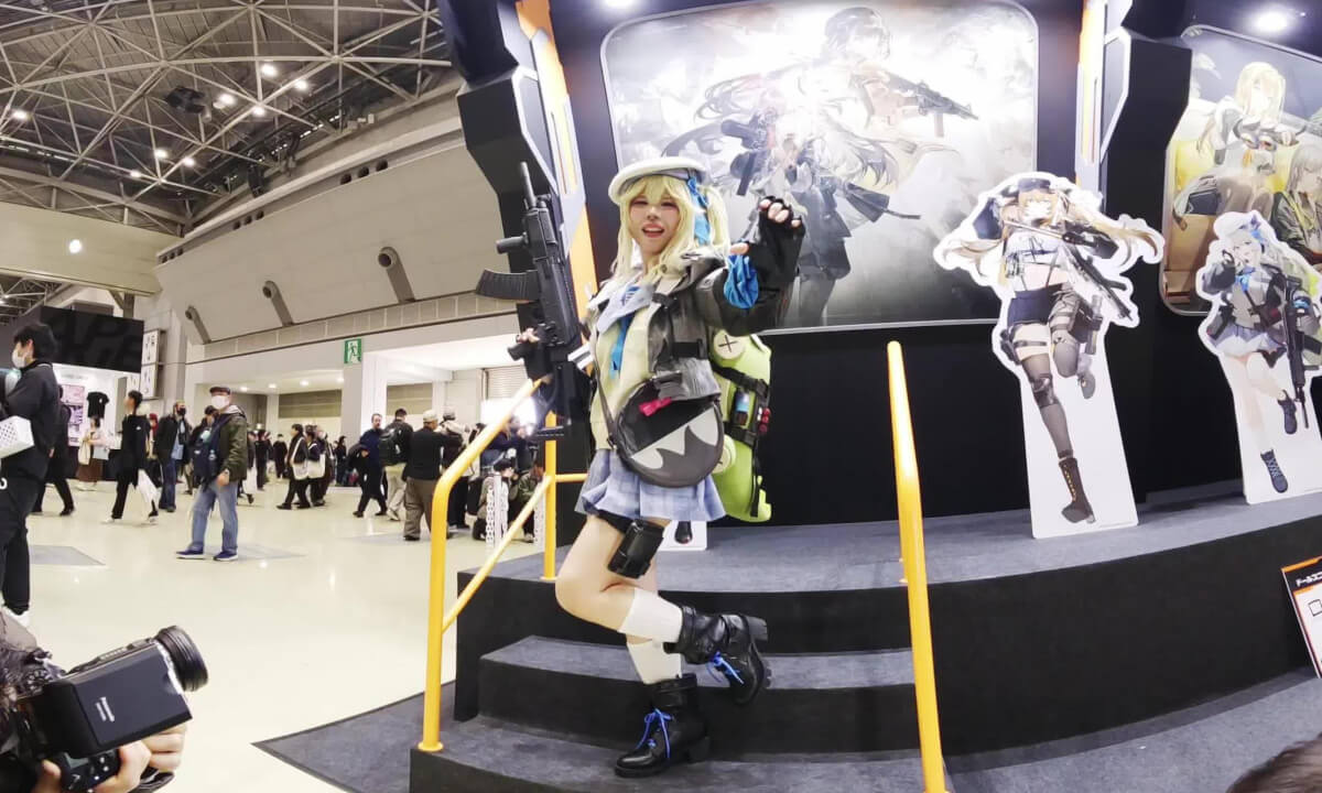 Vepley Girls' Frontline Cosplayer at comiket winter 2025