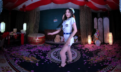 狸妖妖liyaoyao 20251115001 桃花旗袍 3D VR 180 8K