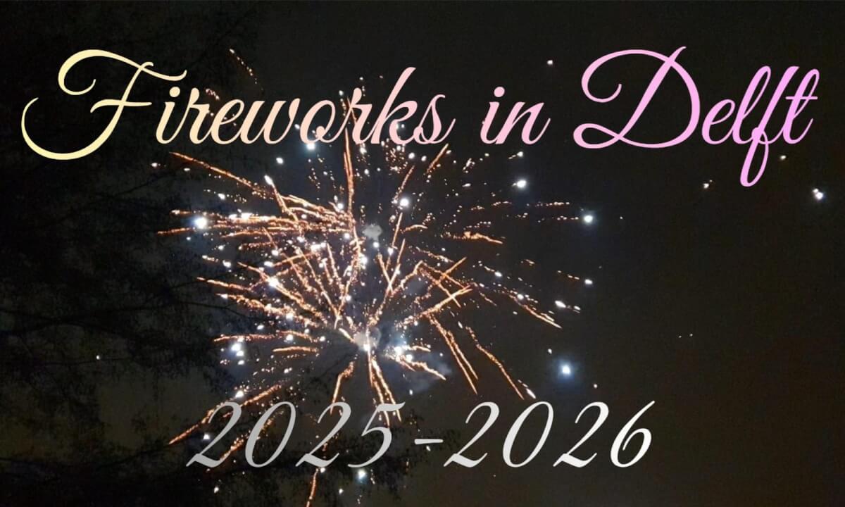 Fireworks Delft Netherlands 12 o'clock and beyond