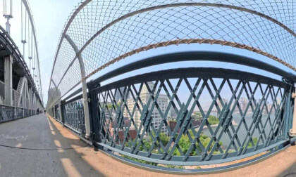 Across the Manhattan Bridge