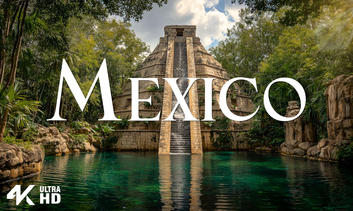 Mexico in 4K VR | A Journey Through Colorful Cities, Tropical Shores & Timeless Beauty