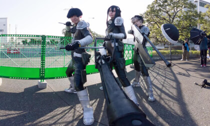 Kaiju No.8 cosplay slide show at comiket 2025 winter