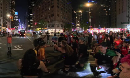 Skate to Times Square