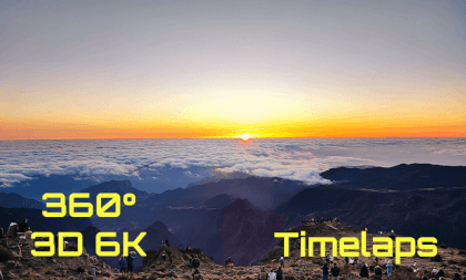 Pico do Arieiro Sunrise Timelaps on Madeira VR Video Pico do Arieiro Sunrise Timelaps on Madeira VR