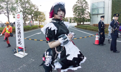 ZZZ Ellen Joe cosplay slide show at comiket 2025 winter