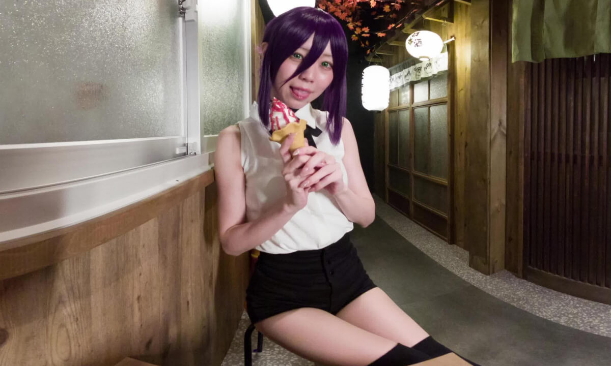 Reze  Chainsaw Man cosplay slide show part2