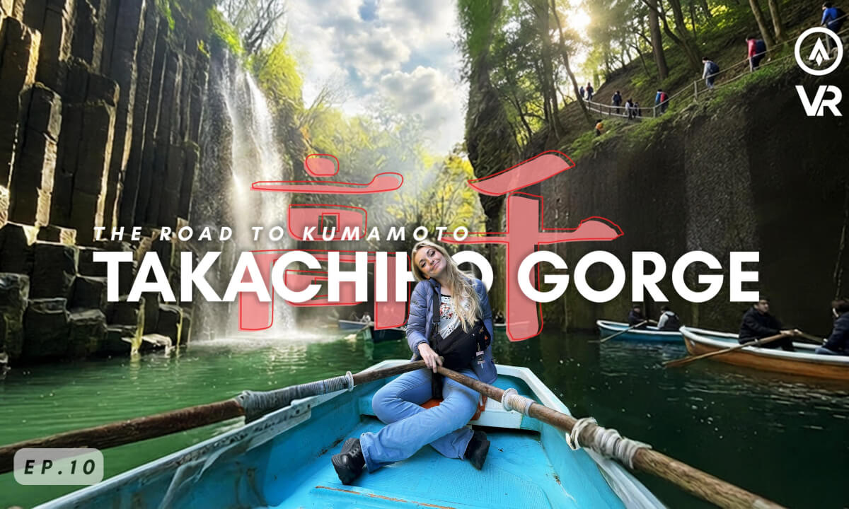 Paddling Japan’s Sacred Emerald Canyon | Takachiho Gorge VR 180
