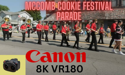 McComb Cookie Festival Parade Whole 30 minutes Ohio 2023 Canon 8K60 VR180 VR Video McComb Cookie Festival Parade Whole 30 minutes Ohio 2023 Canon 8K60 VR180 VR