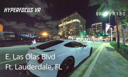 Walking the High End Retail Shops in Las Olas Beach Florida 8K VR180 60FPS