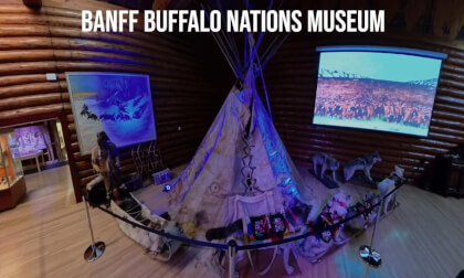 Buffalo Nations Museum in Banff, Alberta (8k, 360)
