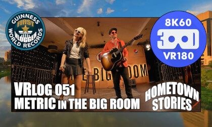 Metric in The Big Room - Hometown Stories: VRLOG 051 Metric in The Big Room - Hometown Stories: VRLOG 051