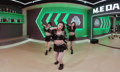 6,Professional Dance Studio Visit Part6 3DVR/180/8K
