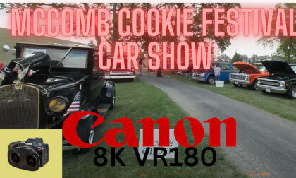 McComb Cookie Festival Car Show 2023 Canon 8K60 VR180 VR Video McComb Cookie Festival Car Show 2023 Canon 8K60 VR180 VR