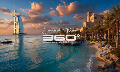 JUMEIRAH BEACH | SHEIKH ZAYED GRAND MOSQUE - EMIRATES | VR EXPERIENCE I PART 2