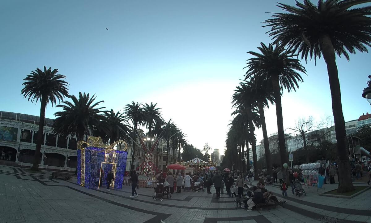 Navidad 2025 en A Coruña (1). A Coruña (VR180 3D)