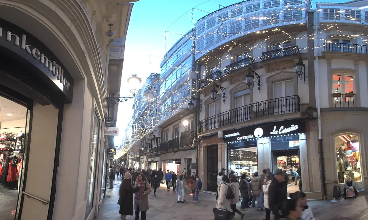 Navidad 2025 en A Coruña (9). A Coruña (VR180 3D)
