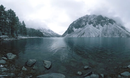 Winter Lake in VR VR Video Winter Lake in VR VR