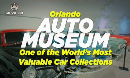 Inside a $100+ Million Car Collection in 8K 3D 180° VR | Orlando Auto Museum