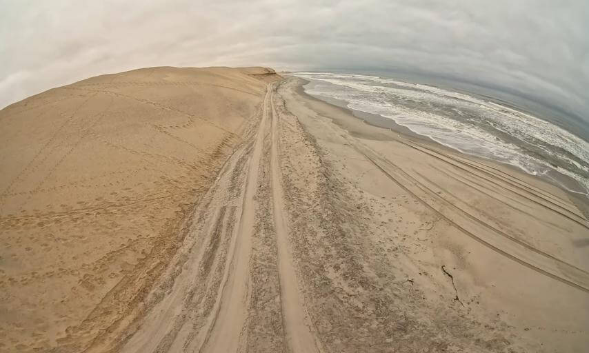 VR180 FPV test flight