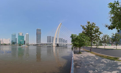 Bach Dang River in Ho Chi Minh city
