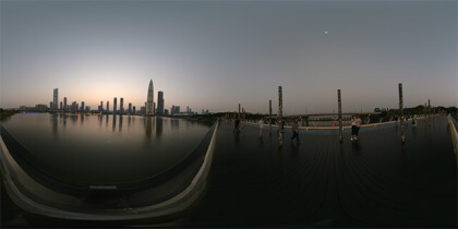 CITY NIGHT SCENE OF SHENZHEN TALENT PARK shot by Obsidian Pro VR Video CITY NIGHT SCENE OF SHENZHEN TALENT PARK shot by Obsidian Pro VR