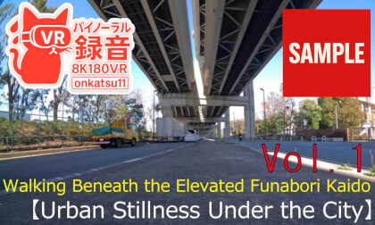【SAMPLE】🌃[Walking Beneath the Elevated Funabori Kaido—Urban Stillness Under the City]　Chapter One‼