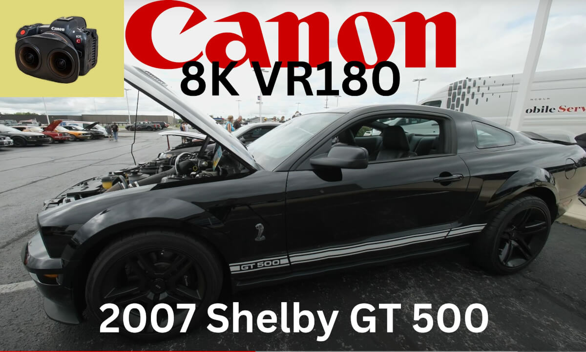 2007 Shelby GT 500 at Reineke Car Show 2023 Canon 8K60 VR180