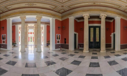 Inside of the Zappeion, Athens, Greece