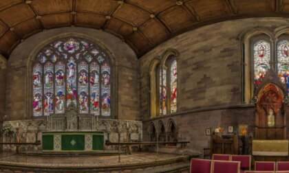 St Asaph cathedral, North Wales, UK
