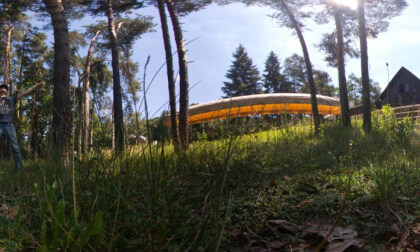 Abandoned and Devastated Roadside Motel in Slovakia