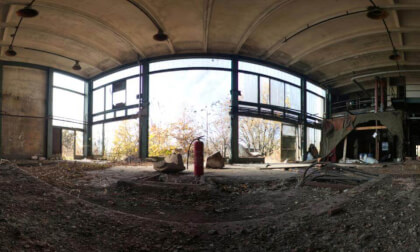 Abandoned Boiler Room in an Old Factory