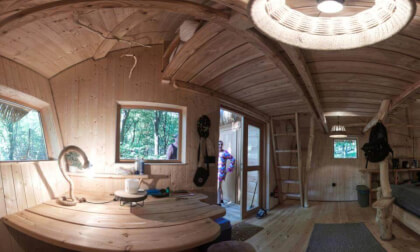 Inside a Treehouse