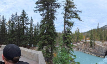 Natural Bridge in Yoho National Park 1