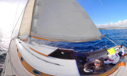 Sailboat chase @ Sanary-sur-mer