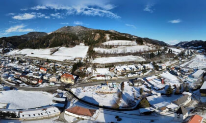 Spital am Semmering mit Schnee 2025.11.23  Austria