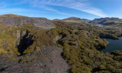 Dorothea quarry, North Wales, UK