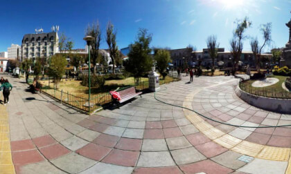 Plaza Sucre. Ciudad de La Paz Bolivia