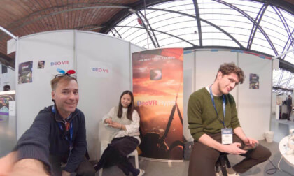 Chat with the team for DeoVR Hyper launch @UnitedXR
