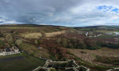 A View from Above - Dalquharran Castle (360° View)