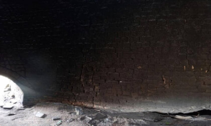 Inside the Chimney - Craigend Brickworks (360° View)