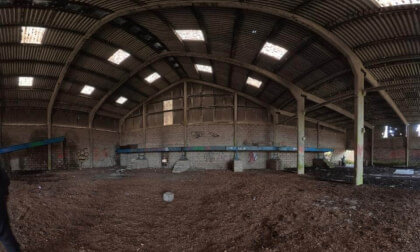 Inside the Warehouse - Craigend Brickworks (360° View)