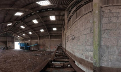 On the Conveyor Belt - Craigend Brickworks (360° View)