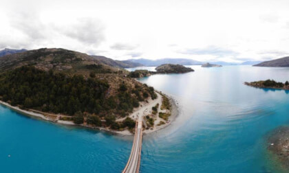 Lago General Carrera Desagüe, Patagonia, Chile