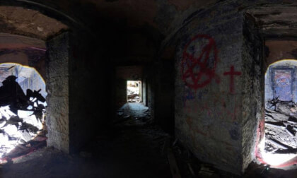 An Eye, A Cross, Dancing Shadows - Cambusnethan Priory