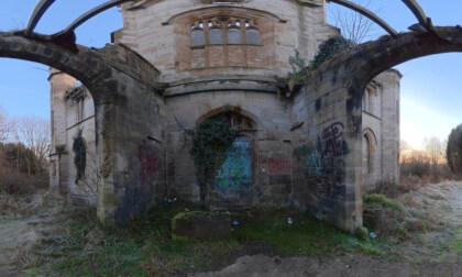 A Frosty Entrance - Cambusnethan Priory