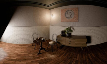 Beautiful Small Cafe Corner: Feels like you are here