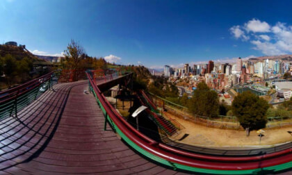 Paseo Vía Balcón de la Ciudad de La Paz Bolivia