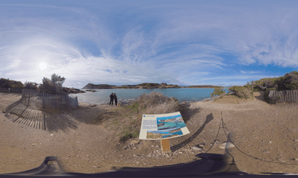 Presqu'île du Gaou, face à l'ïle des Embiez