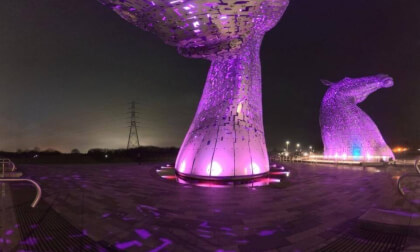 Under Duke - The Kelpies (360° View)